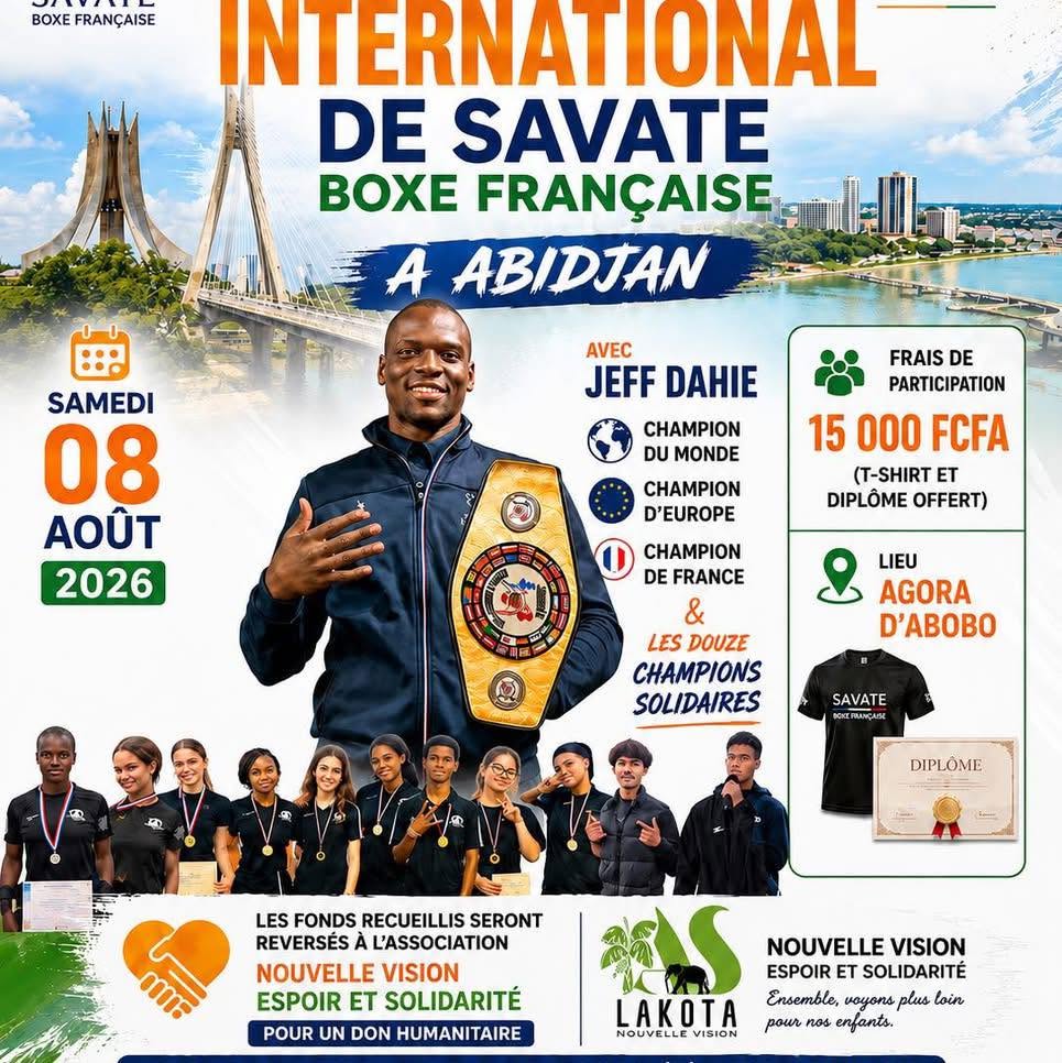 STAGE BOXE SAHRE ET ACTION HUMANITAIRE